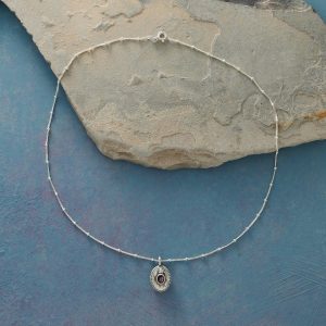 Sterling Silver Birthstone Locket