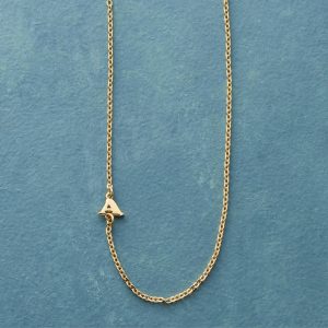 Initial Spark Necklace