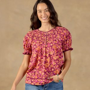 Lodi Printed Top. Petite